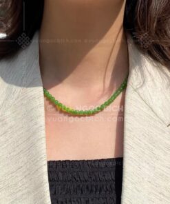 Các Mẫu Chuỗi Hạt Đeo Cổ Ngọc Bích Nephrite Jade