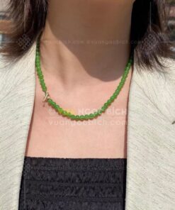 Các Mẫu Chuỗi Hạt Đeo Cổ Ngọc Bích Nephrite Jade