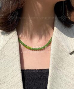Các Mẫu Chuỗi Hạt Đeo Cổ Ngọc Bích Nephrite Jade