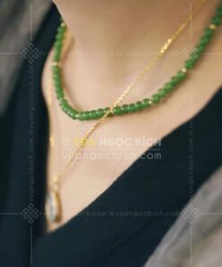Các Mẫu Chuỗi Hạt Đeo Cổ Ngọc Bích Nephrite Jade