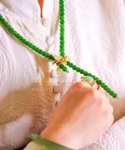 Các Mẫu Chuỗi Hạt Đeo Cổ Ngọc Bích Nephrite Jade