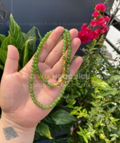 Chuỗi Vòng Tay Ngọc Bích 6mm Mix Charm Vàng 24k VVIP (VNB-VT329-4) 72 Chuỗi Vòng Tay Ngọc Bích 6mm Mix Charm Vàng 24k VVIP (VNB-VT329-4) 33