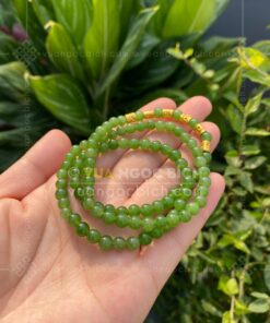 Chuỗi Vòng Tay Ngọc Bích 6mm Mix Charm Vàng 24k VVIP (VNB-VT329-4) 62 Chuỗi Vòng Tay Ngọc Bích 6mm Mix Charm Vàng 24k VVIP (VNB-VT329-4) 23