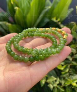 Chuỗi Vòng Tay Ngọc Bích 6mm Mix Charm Vàng 24k VVIP (VNB-VT329-4) 61 Chuỗi Vòng Tay Ngọc Bích 6mm Mix Charm Vàng 24k VVIP (VNB-VT329-4) 22