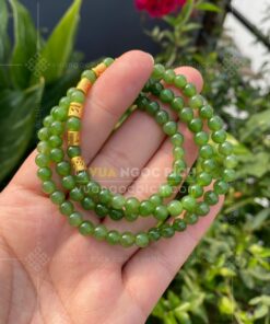 Chuỗi Vòng Tay Ngọc Bích 6mm Mix Charm Vàng 24k VVIP (VNB-VT329-4) 54 Chuỗi Vòng Tay Ngọc Bích 6mm Mix Charm Vàng 24k VVIP (VNB-VT329-4) 15