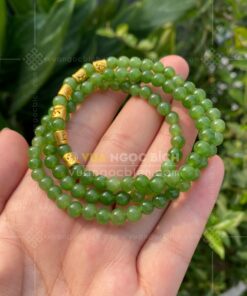 Chuỗi Vòng Tay Ngọc Bích 6mm Mix Charm Vàng 24k VVIP (VNB-VT329-4) 57 Chuỗi Vòng Tay Ngọc Bích 6mm Mix Charm Vàng 24k VVIP (VNB-VT329-4) 18