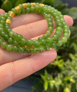 Chuỗi Vòng Tay Ngọc Bích 6mm Mix Charm Vàng 24k VVIP (VNB-VT329-4) 59 Chuỗi Vòng Tay Ngọc Bích 6mm Mix Charm Vàng 24k VVIP (VNB-VT329-4) 20