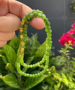 Chuỗi Vòng Tay Ngọc Bích 6mm Mix Charm Vàng 24k VVIP (VNB-VT329-4) 47 Chuỗi Vòng Tay Ngọc Bích 6mm Mix Charm Vàng 24k VVIP (VNB-VT329-4) 8