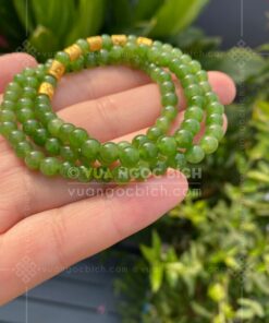 Chuỗi Vòng Tay Ngọc Bích 6mm Mix Charm Vàng 24k VVIP (VNB-VT329-4) 66 Chuỗi Vòng Tay Ngọc Bích 6mm Mix Charm Vàng 24k VVIP (VNB-VT329-4) 27