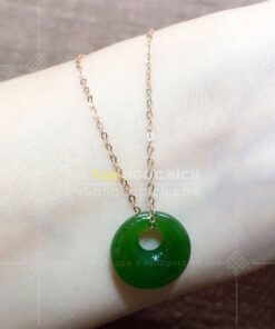 Mặt Dây Đồng Điếu Ngọc Bích (VNB-MD933) 13 Mặt Dây Đồng Điếu Ngọc Bích (VNB-MD933)