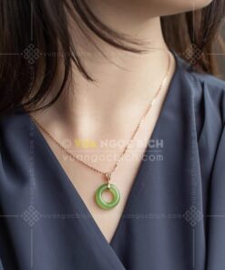 Mặt Dây Đồng Điếu Ngọc Bích (VNB-MD962)