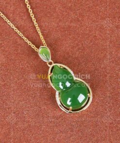 Mặt Dây Hồ Lô Ngọc Bích (VNB-MD978) 13 Mặt Dây Hồ Lô Ngọc Bích (VNB-MD978)