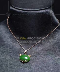 Mặt Dây Hồ Ly Ngọc Bích (VNB-MD985)