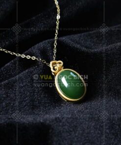 Mặt Dây Ngọc Bích Nữ (VNB-MD932) 13 Mặt Dây Ngọc Bích Nữ (VNB-MD932)