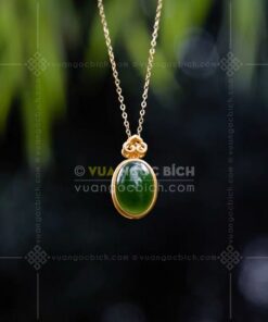 Mặt Dây Ngọc Bích Nữ (VNB-MD932) 12 Mặt Dây Ngọc Bích Nữ (VNB-MD932)