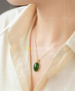 Mặt Dây Ngọc Bích Nữ (VNB-MD969)