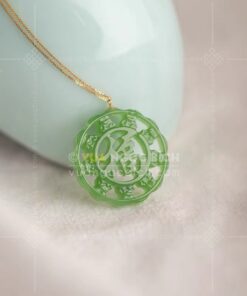 Mặt Dây Ngọc Bích Nữ (VNB-MD965)