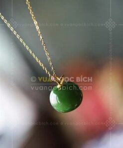 Mặt Dây Trái Táo Ngọc Bích (VNB-MD901)