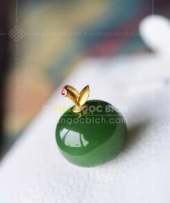 Mặt Dây Trái Táo Ngọc Bích (VNB-MD901)