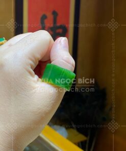 Nhẫn Càn Long Ngọc Bích VVIP(VNB-NN006-7) 18 Nhẫn Càn Long Ngọc Bích VVIP(VNB-NN006-7)