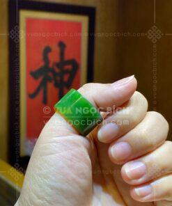 Nhẫn Càn Long Ngọc Bích VVIP(VNB-NN006-7) 19 Nhẫn Càn Long Ngọc Bích VVIP(VNB-NN006-7)