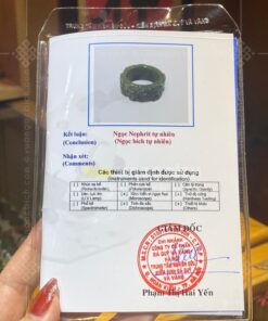 Nhẫn Càn Long Ngọc Bích Chạm Rồng Xanh Lý Đẹp (VNB-NN299) 21 Nhẫn Càn Long Ngọc Bích Chạm Rồng Xanh Lý Đẹp (VNB-NN299)