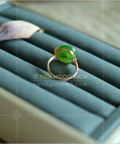 Nhẫn Đồng Điếu Ngọc Bích Nữ (VNB-NN943) 14 Nhẫn Đồng Điếu Ngọc Bích Nữ (VNB-NN943)