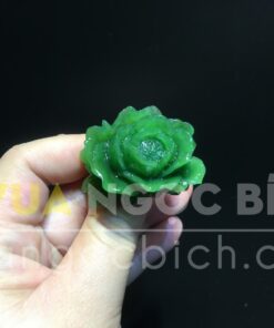 Nhẫn Ngọc Bích Chạm Khắc Hoa Mẫu Đơn VIP (VNB-NN161) 19 Nhẫn Ngọc Bích Chạm Khắc Hoa Mẫu Đơn VIP(VNB-NN161)