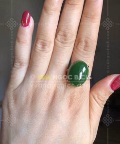 Nhẫn Ngọc Bích Nữ (VNB-NN944) 15 Nhẫn Ngọc Bích Nữ (VNB-NN944)