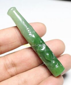 Tẩu Thuốc Ngọc Bích Nephrite Jade (VNB-VPPT027) 14 Tẩu Thuốc Ngọc Bích Nephrite Jade (VNB-VPPT027)