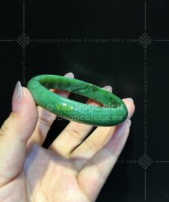 Vòng Tay Ngọc Bích Bản Hẹ Ni 53 (VNB-VT344) 18 Vòng Tay Ngọc Bích Bản Hẹ Ni 53 (VNB-VT344)