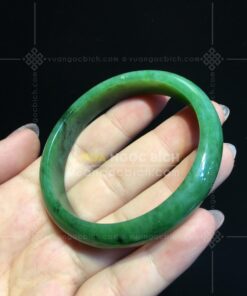 Vòng Tay Ngọc Bích Bản Hẹ Ni 53 (VNB-VT344)