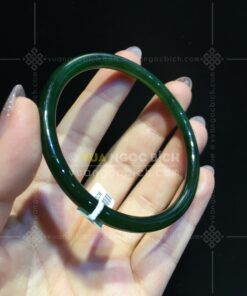 Vòng Tay Ngọc Bích Bản Liền (VNB-VT335)