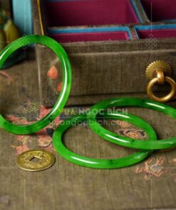Vòng Tay Ngọc Bích Bản Liền (VNB-VT801)