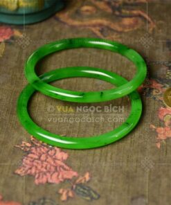 Vòng Tay Ngọc Bích Bản Liền (VNB-VT801)