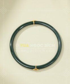 Vòng Tay Ngọc Bích Bản Liền (VNB-VT806)