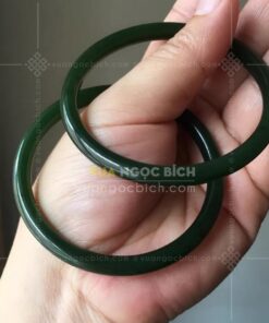 Vòng Tay Ngọc Bích Bản Liền (VNB-VT806)