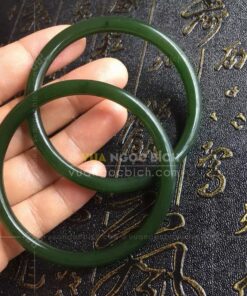 Vòng Tay Ngọc Bích Bản Liền (VNB-VT806)