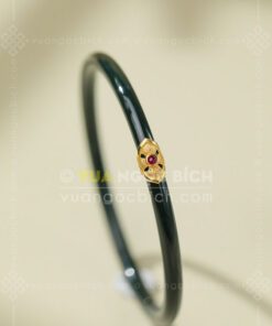 Vòng Tay Ngọc Bích Bản Liền (VNB-VT806)