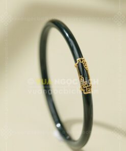 Vòng Tay Ngọc Bích Bản Liền (VNB-VT806)
