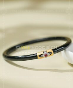 Vòng Tay Ngọc Bích Bản Liền (VNB-VT806)