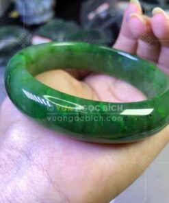 Vòng Tay Ngọc Bích Bản Liền (VNB-VT807)