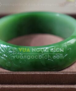 Vòng Tay Ngọc Bích Bản Liền (VNB-VT808) 14 Vòng Tay Ngọc Bích Bản Liền (VNB-VT808)
