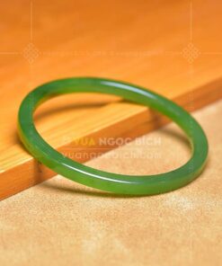 Vòng Tay Ngọc Bích Bản Liền (VNB-VT809)