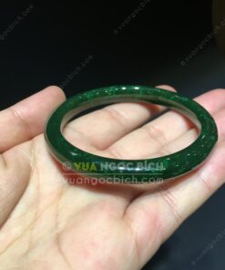 Vòng Tay Ngọc Bích Bản Liền (VNB-VT811)