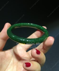 Vòng Tay Ngọc Bích Bản Liền (VNB-VT811)