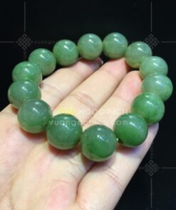 Vòng Tay Ngọc Bích Nephrite 16mm (VNB-VT338)