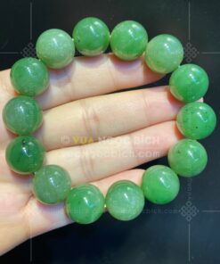 Vòng Tay Ngọc Bích Nephrite 16mm (VNB-VT338)
