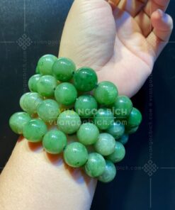 Vòng Tay Ngọc Bích Nephrite 16mm (VNB-VT338)