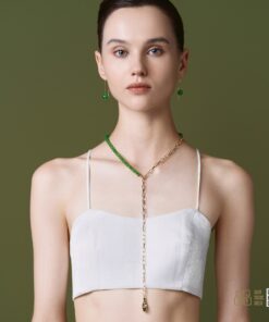 Chuỗi Cổ Ngọc Bích Nephrite Jade 6mm VIP (VNB-CC950) 14 Chuỗi Cổ Ngọc Bích Nephrite Jade 6mm VIP (VNB-CC950)